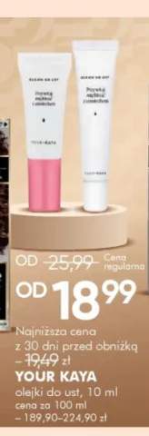 Olejki do ust YOUR KAYA 10ml