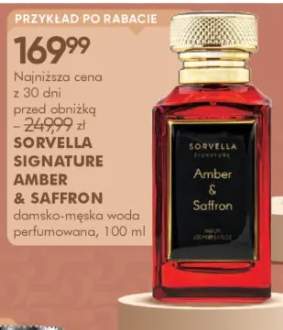Damsko-męska woda perfumowana SORVELLA SIGNATURE AMBER & SAFFRON