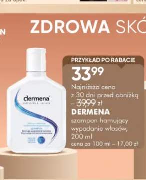 Szampon hamujący wypadanie włosów DERMENA