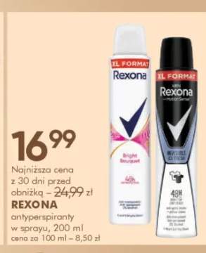 Antyperspirant w sprayu Rexona
