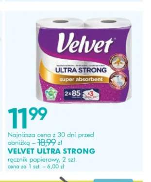 Ręcznik papierowy VELVET ULTRA STRONG