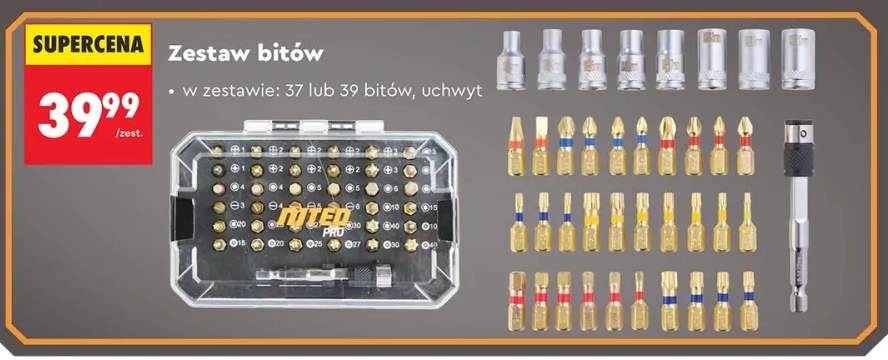 Zestaw bitów NITEO PRO