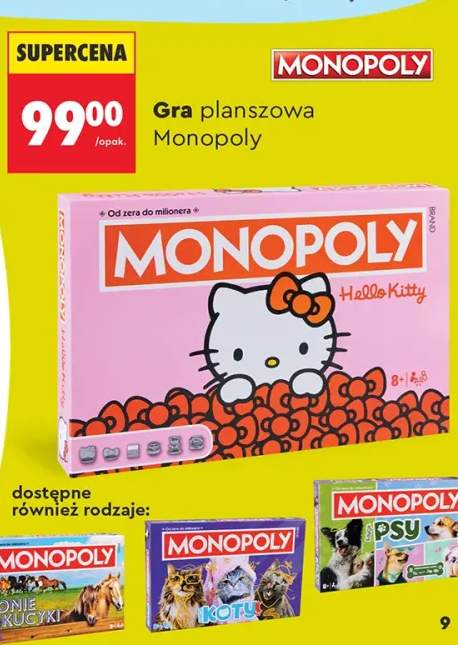 Gra planszowa Monopoly Hello Kitty