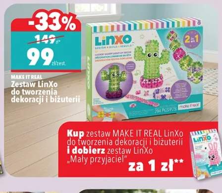 Zestaw LinXo do tworzenia dekoracji i biżuterii MAKE IT REAL