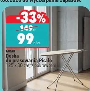 Deska do prasowania TADAR Picalo 125x30cm z pokrowcem
