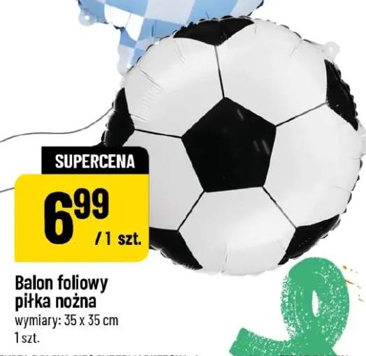 Balon foliowy piłka nożna 35x35cm