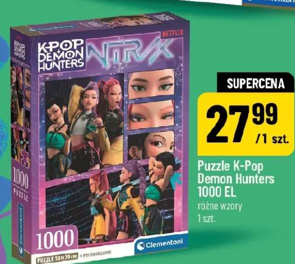 Puzzle Clementoni K-Pop Demon Hunters 1000 EL