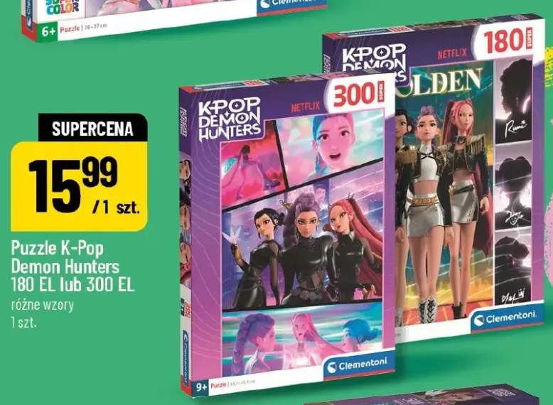 Puzzle K-Pop Demon Hunters 180 EL Clementoni