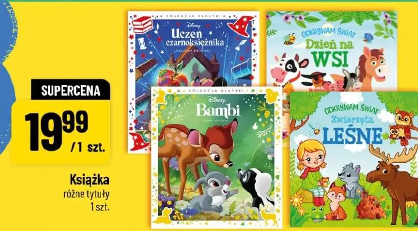 Książka Disney Uczeń czarnoksiężnika
