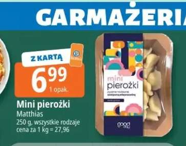 Mini pierożki Matthias