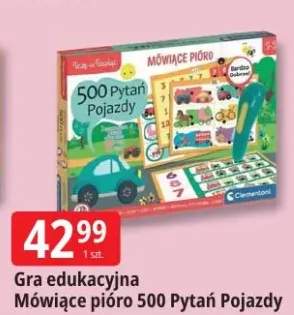 Gra edukacyjna Mówiące pióro 500 Pytań Pojazdy