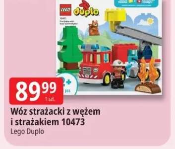Klocki LEGO Duplo Wóz strażacki z wężem i strażakiem 10473