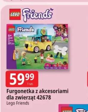 Klocki LEGO Friends Furgonetka z akcesoriami dla zwierząt 42678