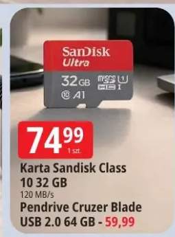 Pendrive Cruzer Blade USB 2.0 64GB