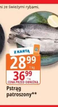 Pstrąg patroszony