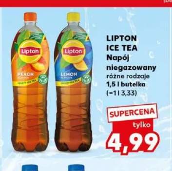 Napój niegazowany Lipton Ice Tea Peach
