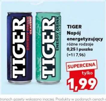 Napój energetyzujący Tiger Classic