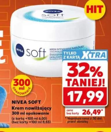 Krem nawilżający NIVEA Soft