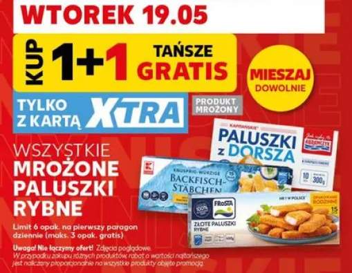 Mrożone paluszki rybne K-Classic Backfisch-Stäbchen