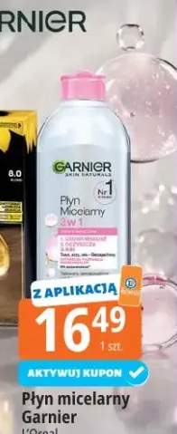 Płyn micelarny Garnier 3w1 skóra normalna i mieszana/all in one