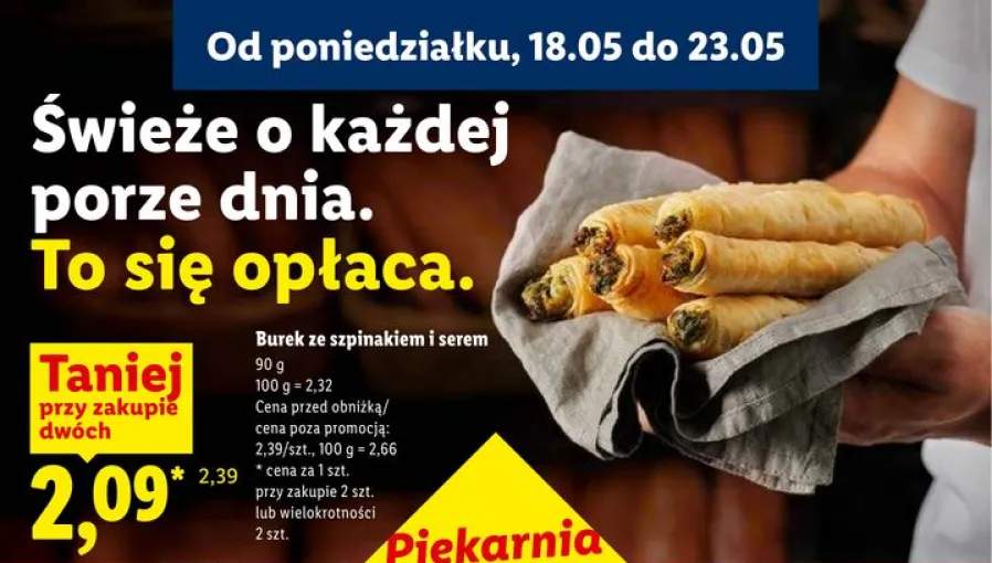 Burek ze szpinakiem i serem