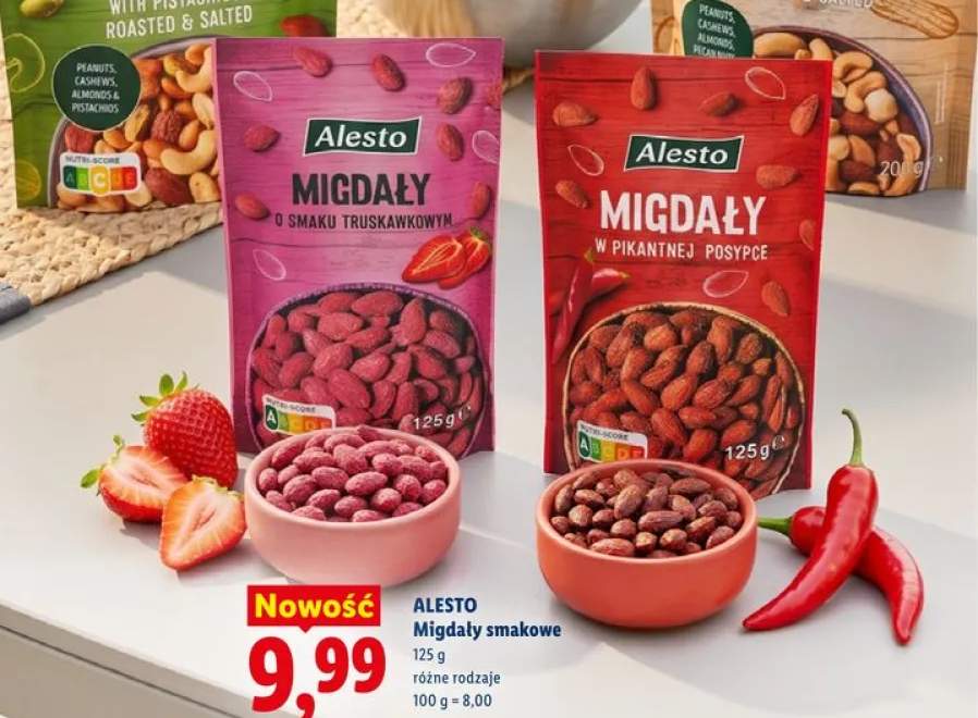 Migdały smakowe