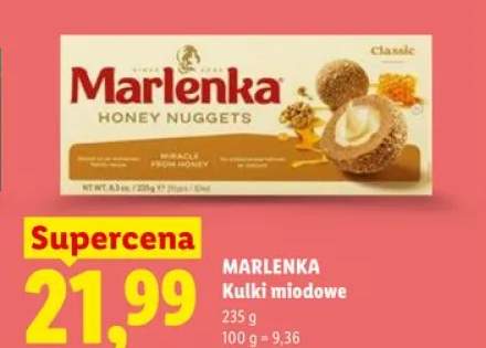 Kulki miodowe Marlenka
