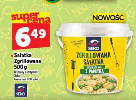 Sałatka zgrillowana ziemniaczana z papryką Seko