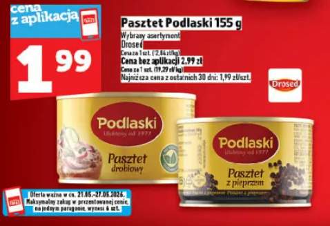Pasztet Podlaski drobiowy Drosed