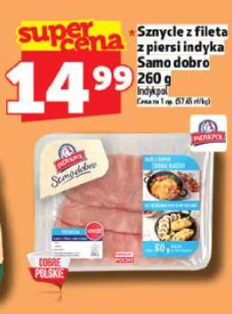 Sznycle z fileta z piersi indyka Samo dobro Indykpol