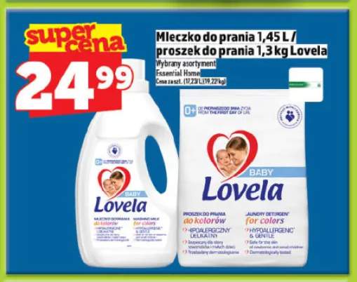 Mleczko do prania do kolorów Lovela Baby