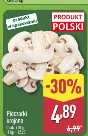 Pieczarki krojone polskie