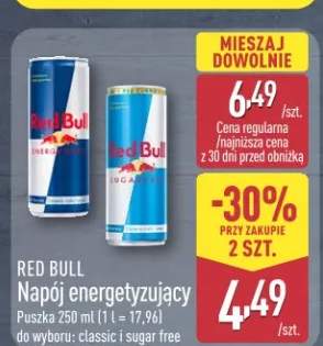 Napój energetyzujący Red Bull classic
