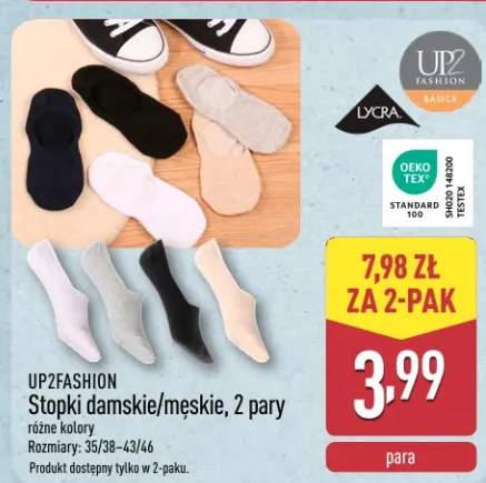 Stopki męskie UP2FASHION 2-pak