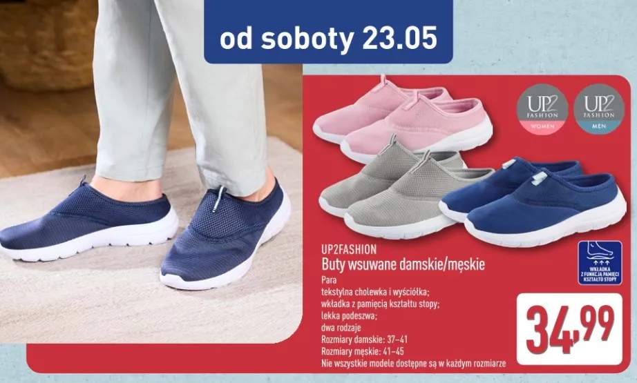 Buty wsuwane UP2FASHION