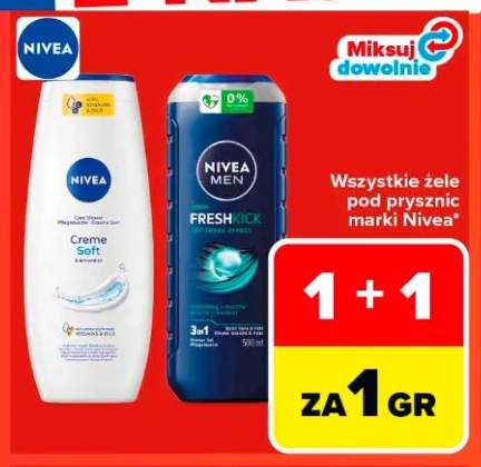 Żel pod prysznic Nivea Creme Soft