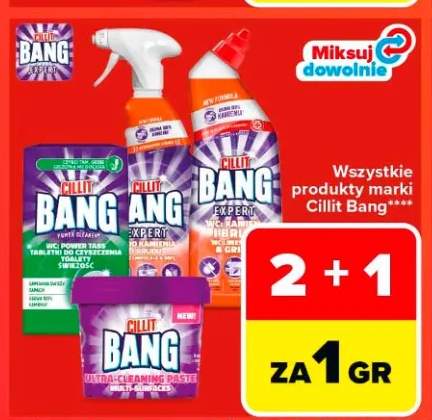 Tabletki do czyszczenia toalety Cillit Bang