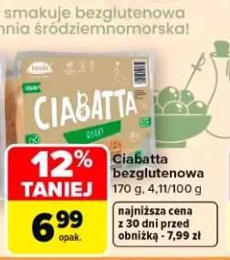 Ciabatta bezglutenowa Incola