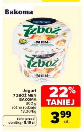 Jogurt 7 Zbóż Men Bakoma