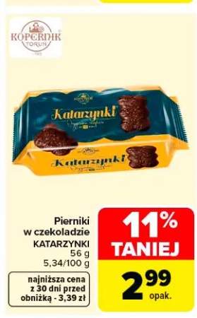 Pierniki w czekoladzie Katarzynki 56g