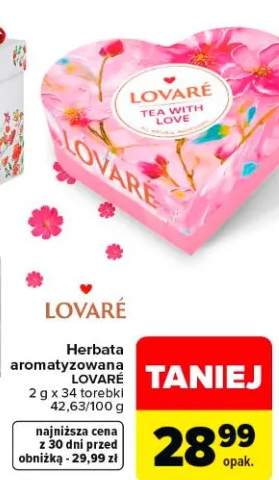 Herbata aromatyzowana LOVARÉ
