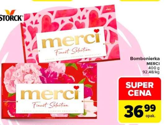 Bombonierka MERCI