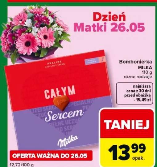 Bombonierka MILKA
