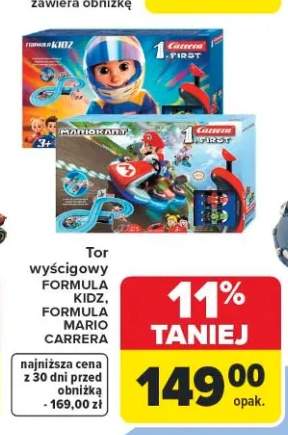 Tor wyścigowy FORMULA KIDZ CARRERA