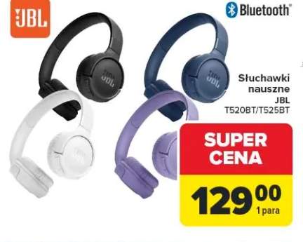 Słuchawki nauszne JBL T520BT