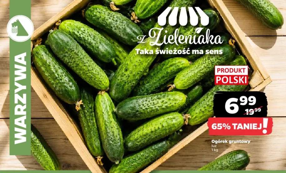 Ogórek gruntowy luz polski