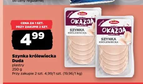 Szynka królewiecka Duda plastry