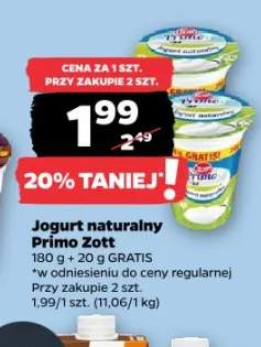 Jogurt naturalny Primo Zott