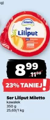 Ser Liliput Miletto kawałek