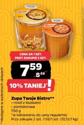 Zupa rosół z kluskami Twoje Bistro
